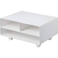 Hvid Brochurestativer Yamazaki Organisateur De Bureau Tower Printer Blanc White