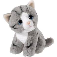 276079 Plüschtier, Katze, grau mit weiß