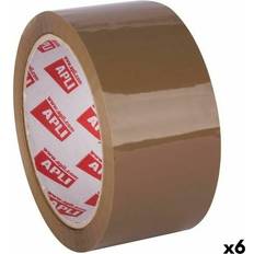 Marrón Artículos de papelería de escritorio Apli Precinto Acrilico Marron 48 mm x 66 m 25 üm