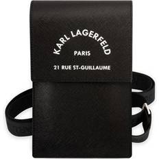 Karl Lagerfeld Pochettes Karl Lagerfeld Sac à Bandoulière Smartphone Paris 21 Rue St-Guillaume Noir