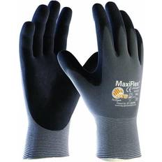 Blå Vandsportshandsker ATG Handsker Maxi-Flex Grå/sort Nylon/lycra Nr10 12Par/pak