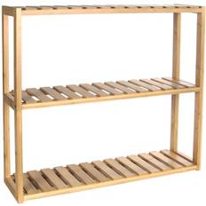 Maison & White Natural 3 Tier Bamboo Book Shelf