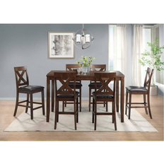 Picket House Furnishings 7pc Alexa Dining Set 36x60"