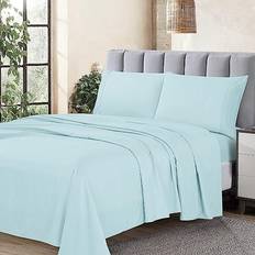 Cathay Home Essentials Ultra Soft Bed Sheet Blue (243.8x205.7cm)