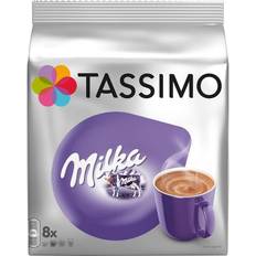Chokoladedrikke Tassimo Milka Chocolate 8stk 1pak