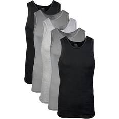 Gildan Men's A-Shirt Tanks 5-pack - Multicolour