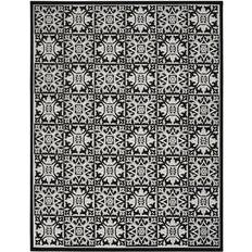 Black indoor outdoor rugs Nourison Aloha Indoor/outdoor Black