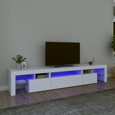 vidaXL led-belysning TV-bänk