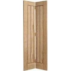 Bifold door LPD Mexicano Solid Core Bifold Prefinished Interior Door (x)