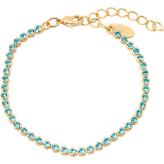 Caroline Svedbom Siri Bracelet - Gold/Turquoise
