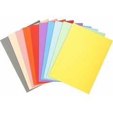 Multicoloured Binders & Folders Exacompta Forever Square Cut Folders A4 210 x 297mm Pack of 100