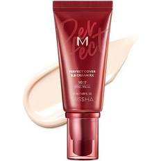 Missha M Perfect Cover BB Creme med meget høj solbeskyttelse Lille indpakning Skygge No. 21 Light Beige SPF 42/PA 20 ml