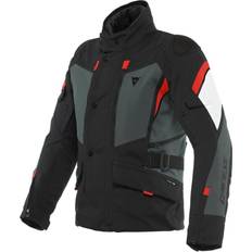 Blousons de moto Dainese Carve Master Gore-Tex Black/Ebony/Lava Red Blouson textile