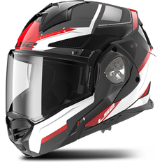 LS2 Adventurehjelm FF901 Advant X Spectrum, Sort/Hvid/Rød