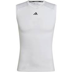 5XL Tank Tops Adidas Tech-Fit Tank Top Men white