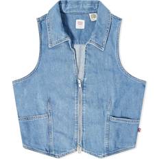 Levi's Dame Veste Levi's Vest I Blåt Denim