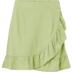 Vero Moda Vmmymilo Hw Mini Skirt Wvn Ga Minikjolar Reseda
