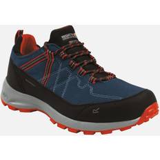 Oranje Wandelschoenen Regatta Samaris Lite Wandelschoenen - Maanlicht Denim/Oranje/Navy/Blauw