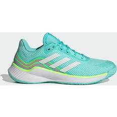 Adidas Weiß Volleyballschuhe Adidas Novaflight Hallenschuhe - Turquoise