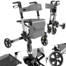 Sundhedsplejeprodukter Kesser alu rollator klappbar leichtgewichtsrollator laufhilfe gehhilfe gehwagen
