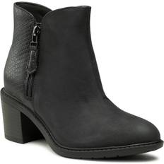 Clarks Femme Bottes Clarks Scene Zip Black Combi Female