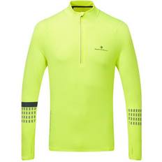 Correr Suéteres Ronhill Afterhours Half Zip Manga Larga Amarillo Negro - Yellow/Black