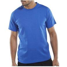 Click heavy weight t-shirt blue sizes s-xxxl