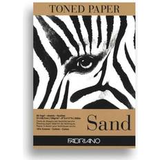 Beige Paper Fabriano Toned Paper Pad 120gsm 50 Sheets A4 Sand