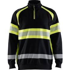 Blåkläder Werkjassen Blåkläder College 3553 Highvis, musta/huomiokeltainen, koko