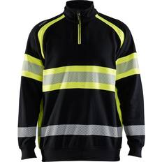 Arbejdstøj & Udstyr Blåkläder High Vis Sweatshirt - Sort/Hi-Vis Gul