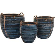 Sininen Korit Dkd Home Decor Navy Blue Basket