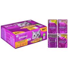 Whiskas Chat - Nourriture pour chats Animaux de compagnie Whiskas Poultry Feasts in Jelly