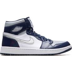 Nike Air Jordan 1 High Golf M - White/Midnight Navy/Wolf Grey/Metallic Silver