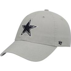 '47 Brand Dallas Cowboys Clean Up Cap Gray Gray