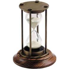 Bronze Fyrfadsstager Authentic Models Hourglass 30 Minutes Bronze Fyrfadsstage