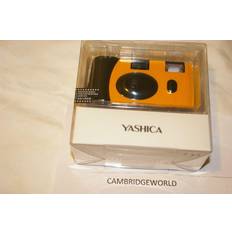 Yashica MF-1 Snapshot Art 35mm Film Camera, Orange &amp Black