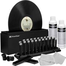 Turntables Knox Gear Vinyl Record Cleaning Kit to Reduce Static and Skips