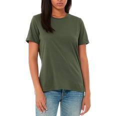 Bella+Canvas Women's Relaxed Jersey Short Sleeve T-shirt - Military Green