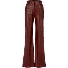 Rosso Jeans HUGO BOSS Pantaloni in Similpelle - Rosso