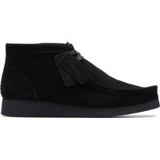 Black - Men Moccasins Clarks Wallabee EVO Boot