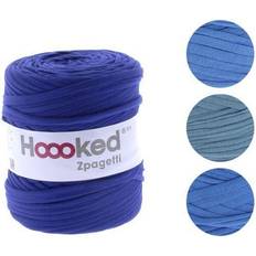 Yarn & Needlework Supplies Hoooked ZPAGETTI-1-15 Zpagetti T-Shirt Yarn Ocean Blue