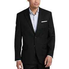 Michael Strahan Classic Fit Suit Separates Coat - Black Solid