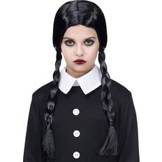 Karneval Lange parykker Kostumer Widmann Halloween Children's Wig Dark Girl