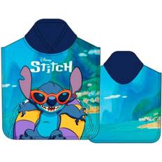 Poliéster Toallas de bebé Disney Poncho toalla stitch microfibra