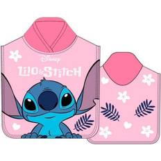 Poliéster Toallas de bebé Disney Poncho toalla stitch microfibra