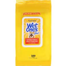 Wet Ones Antibacterial Multi-Purpose Wipes For Dogs Tropical Splash 100 Count