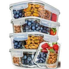 Prep Naturals Glass Meal Prep Food Container