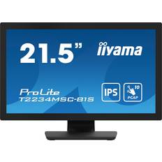 Iiyama 1920x1080 (Full HD) Monitores Iiyama ProLite T2234MSC-B1S Pantalla Para PC 54,6 cm (21.5")