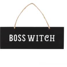 Black Wall Decor Something Different Witch Sign Wall Decor