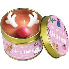 Bomb Cosmetics Brugskunst Bomb Cosmetics You Light Up My Christmas Tin Scented Candle